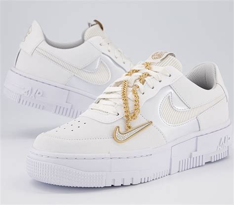 nike air force weiss braun|Nike Air Force 1 pixel.